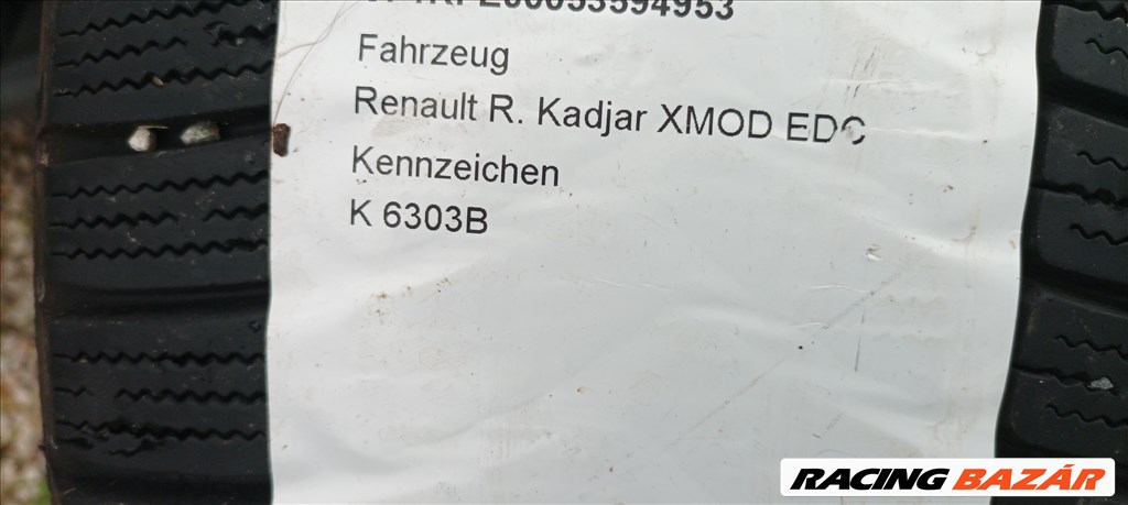 215/60 R17" téli gumi garnitúra jó állapotban eladó! 8. kép
