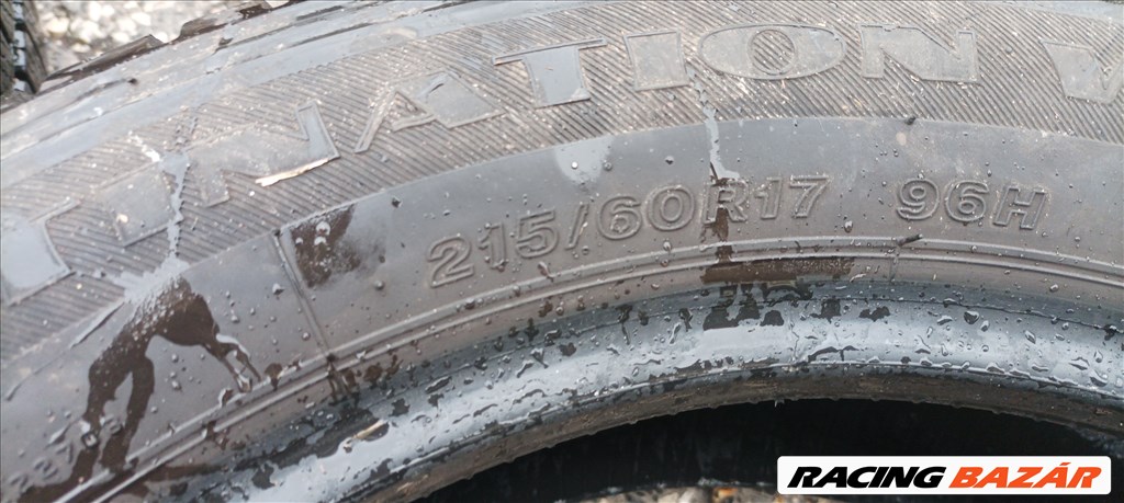  215/60 R17" téli gumi garnitúra jó állapotban eladó! 6. kép