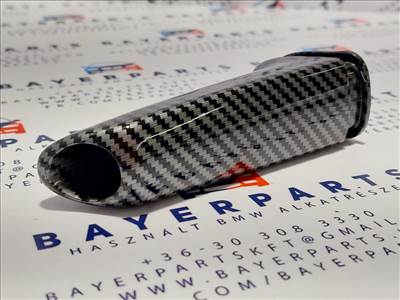 BMW E90 E91 E92 E60 E39 F30 F34 F10 F20 karbon carbon kézifék gomb markolat