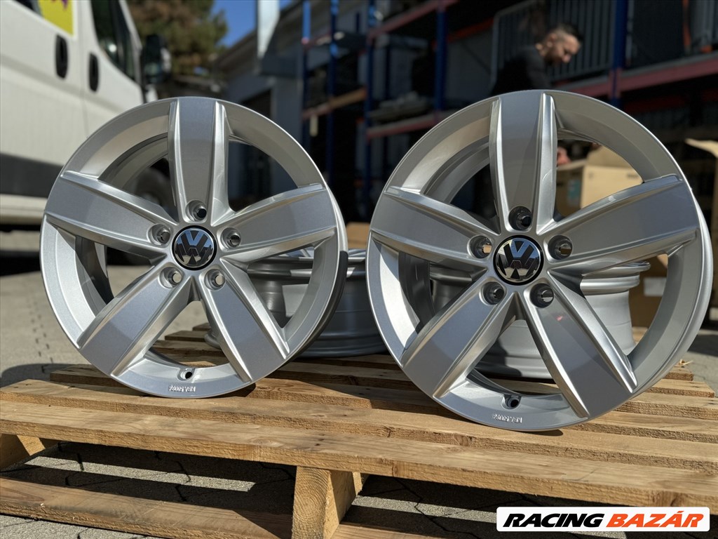 R16 5x112 Original Volkswagen Corvara 6.5J ET33 - OE 7N0 071 496C  új alufelnik felnik 16"  5. kép