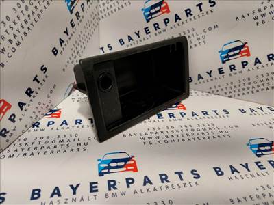 BMW E46 könyöklő hátsó belső fekete rolós tároló rekesz hamutartós betét