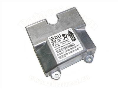 Opel Astra H 2003-2012 - vezérlőegység, szimplaterű légzsák, 5 ajtós, 05, jelölés: DU