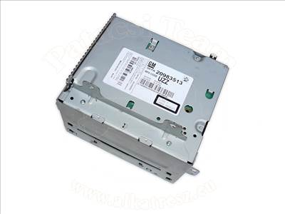 Opel Insignia A 2008-2017 - rádió és cd lejátszó, CD400, -11, jelölés: AAYS/AASX/UZZ