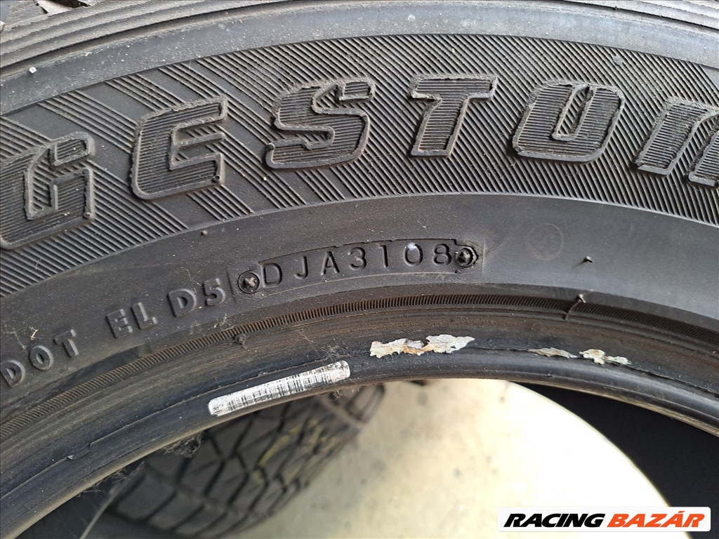 4db 275/60 R18 Bridgestone Blizzak DM-Z3 használt Téli gumi eladó!!!  2db 5mm minta  2db 7mm minta  9. kép