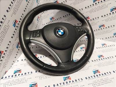 BMW E81 E82 E87 E88 E90 E91 E92 E93 E84 X1 kormány bőrkormány multikormány bőr sport multi kormány