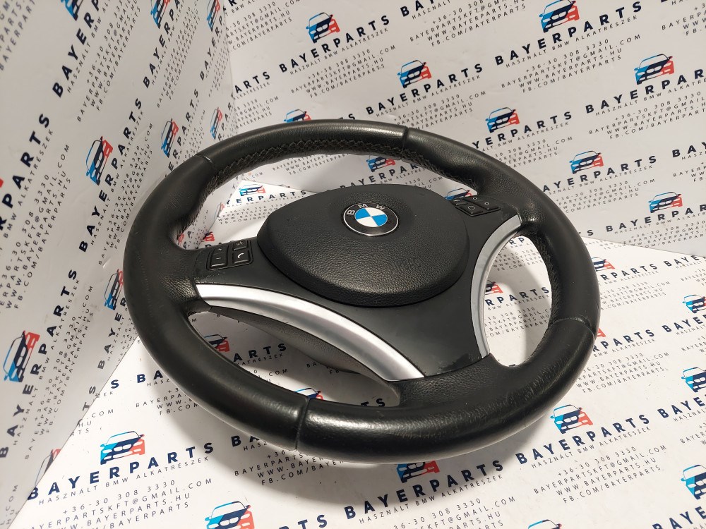 BMW E81 E82 E87 E88 E90 E91 E92 E93 E84 X1 kormány bõrkormány multikormány bõr sport multi kormány 2. kép