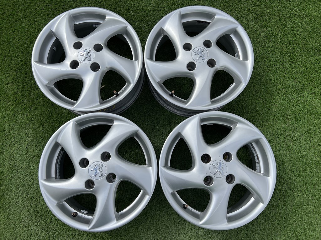 4x108 15" Peugeot gyári alufelni 6Jx15h2 ET28 1. kép