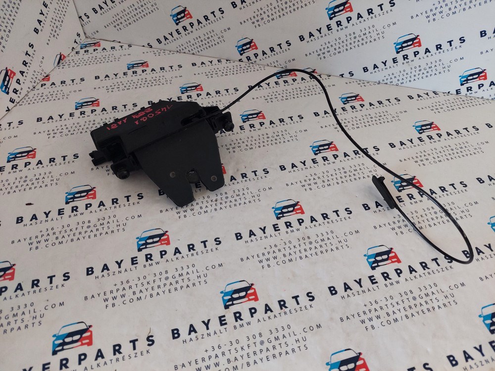 BMW E81 E82 E87 E46 E90 E92 E60 E63 sedan csomagtér csomagtartó ajtó zár motor 1. kép