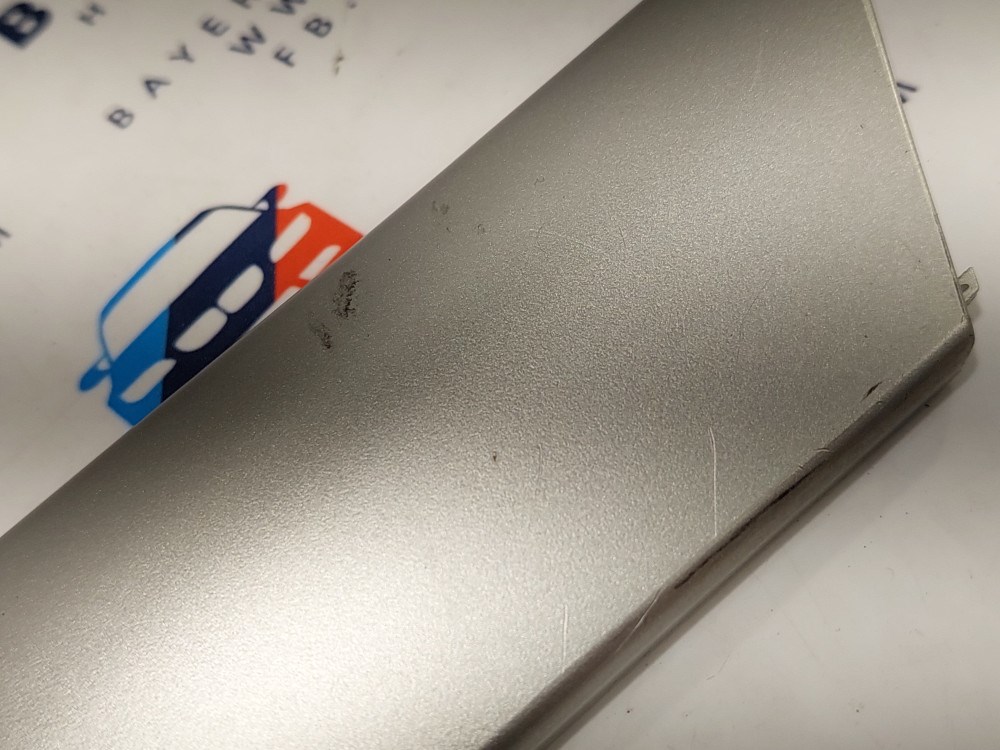 BMW E46 sedan touring ezüst bal elsõ ajtó dekorléc dekor díszléc léc 2. kép