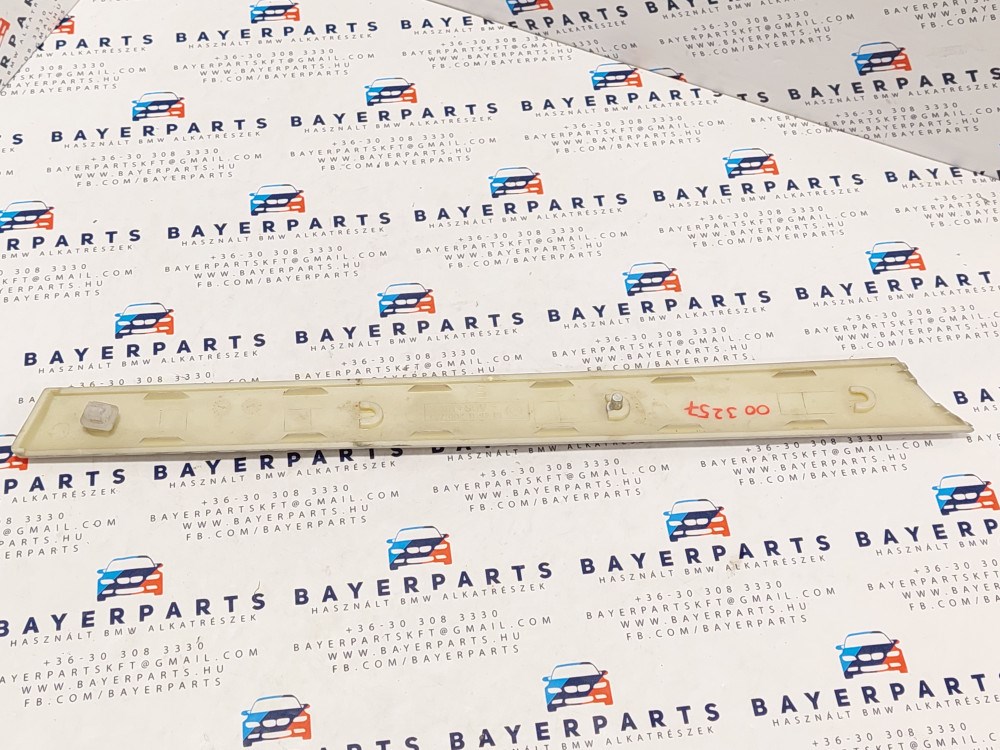 BMW E46 sedan touring ezüst bal elsõ ajtó dekorléc dekor díszléc léc 4. kép