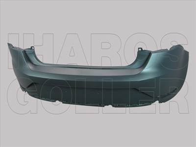 Seat Ibiza 2012-2015 - Hátsó lökhárító alapozott  (3 ajtós)