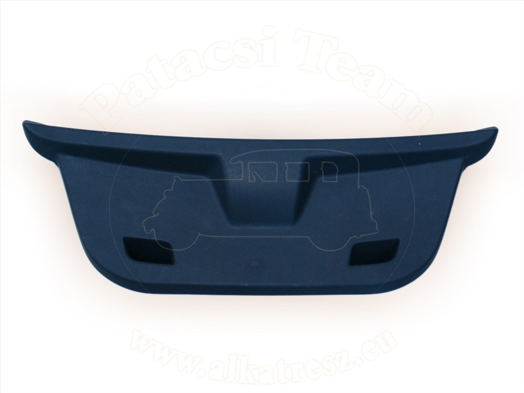 Opel Corsa D/2 2011-2014 - borítás, csomagtérfedél, fekete, 5ajtós 1. kép