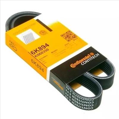 Citroen C4 Picasso II 1.6THP új utángyártott hosszbordás ékszíj, Pk szíj 6PK894 CONTINENTAL 2014-től