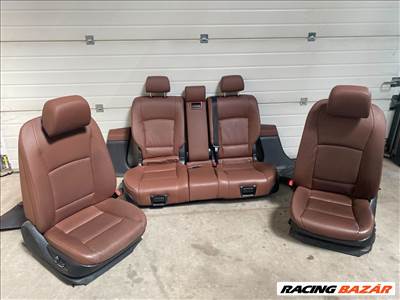 BMW F07 5GT balkormányos ülés szett, bőr belső