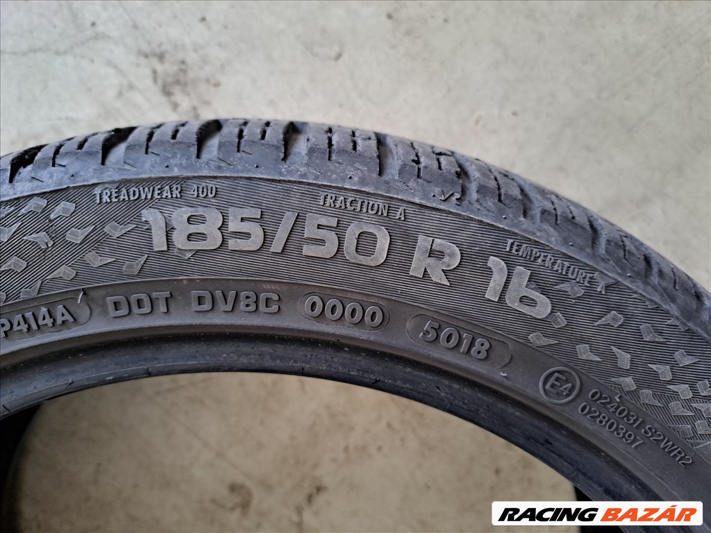 2db 185/50 R16 Vredestein Quatrac 5-M+S (Peremvédős) Négyévszakos gumi eladó!!  (DOT2019)  7. kép