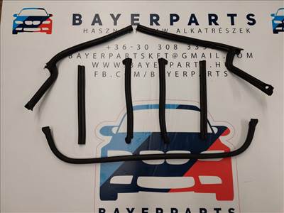 BMW E46 coupe cabrio motorháztető géptető kéder gumi ajtókéder kédergumi tömítés szett