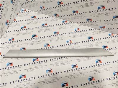 BMW E46 sedan touring ezüst bal hátsó ajtó dekorléc dekor díszléc léc