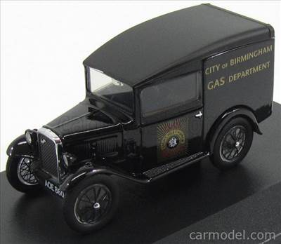 AUSTIN SEVEN RN VAN GAS CITY OF BIRMINGHAM 1923 BLACK