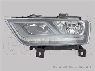 Audi Q3 2011-2014 - Fényszóró 2H7 bal -14 (motorral) DEPO