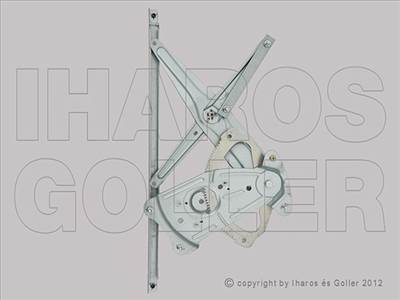 Renault Megane 2008-2012 - Ablakemelő motor nélkül, bal (3 ajtós)