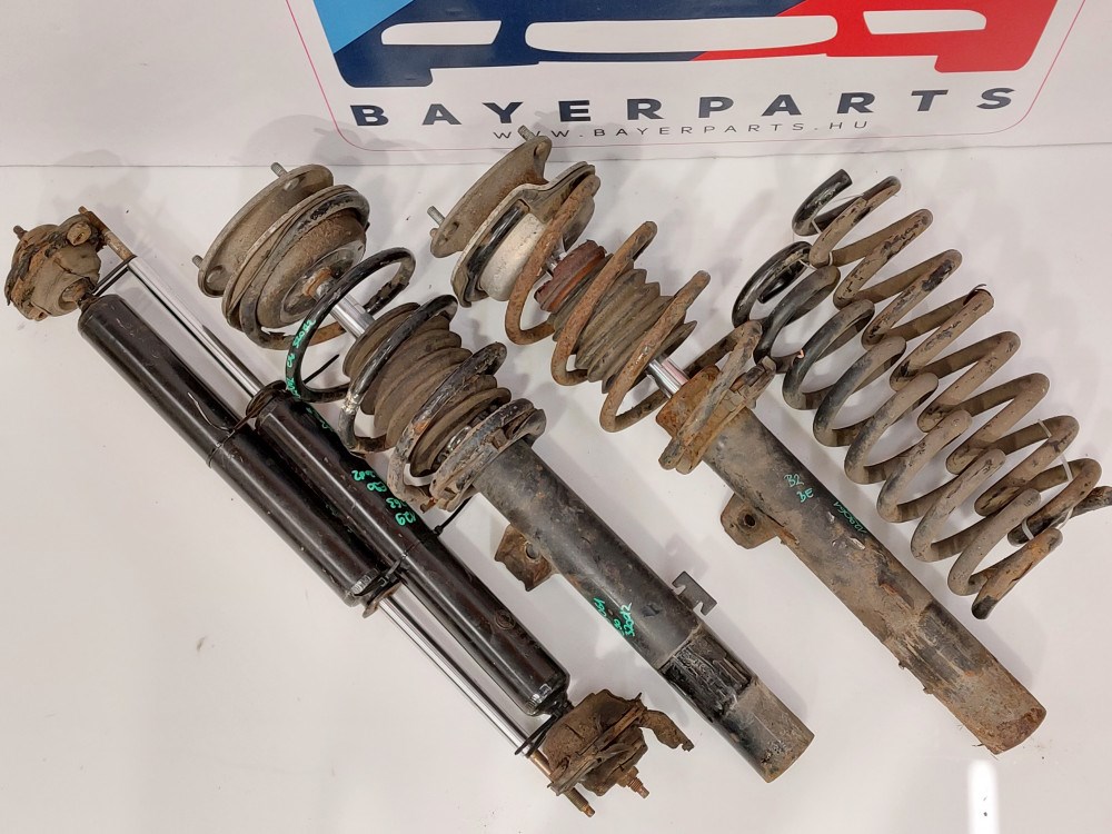 BMW E90 318d 320d 316i 318i 320i sedan négyhengeres M paket packet futómû gólyaláb rugó lengéscsillapító szett 4. kép