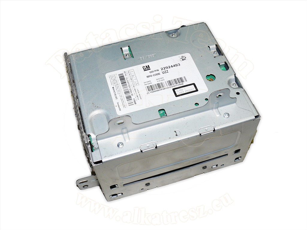 Opel Zafira C 2011-2019 - rádió és cd lejátszó, CD400PLUS, jelölés: ABPR 1. kép