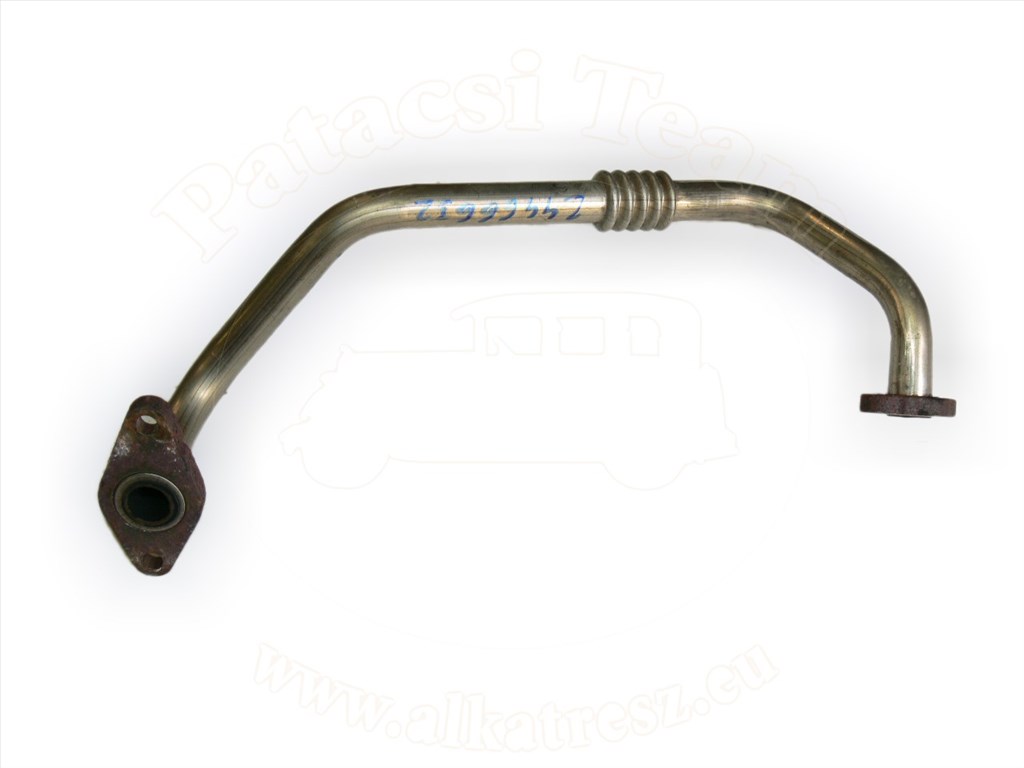 Opel Zafira A 1998-2005 - cső, kipufogógáz visszavezető szelep a szívócsonkhoz, (z)16(xe1/xep) 1. kép