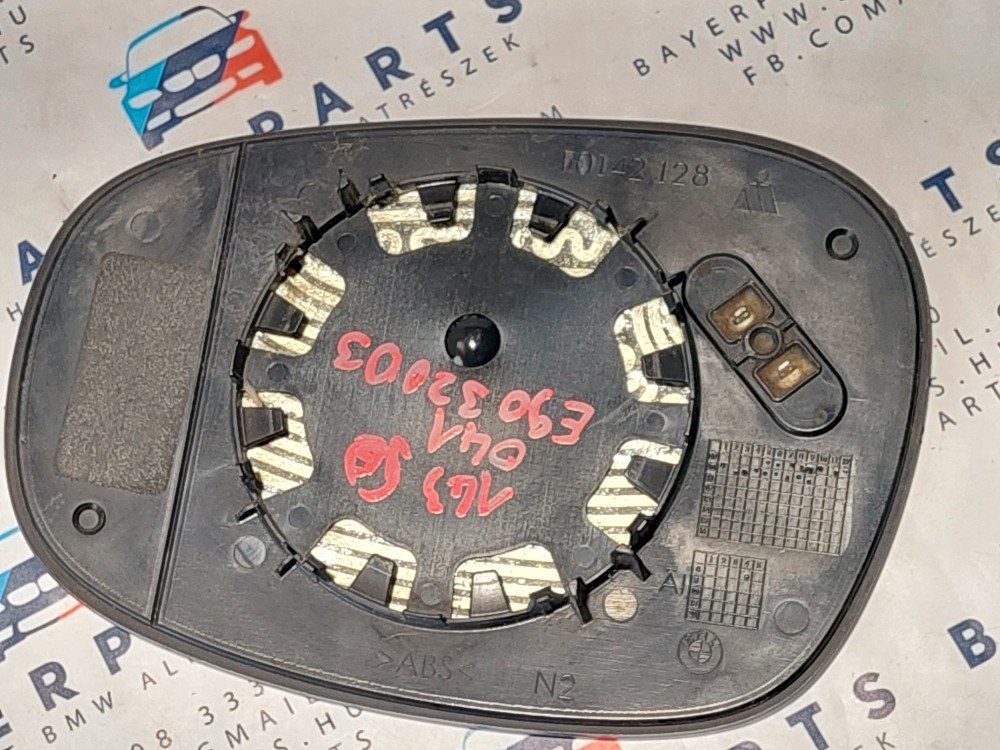 BMW E90 E91 E81 E82 E87 E88 LCI sedan touring jobb visszapillantó tükör lap tükörlap 3. kép