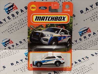 Ford Police Interceptor Utility (2023) - 2024 36/100 - hosszú kártyás - Matchbox - 1:64