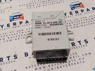 BMW E46 E39 X3 X5 gyári vonóhorog modul doboz vezérlő AHM II