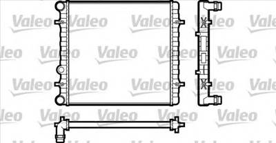 VALEO 731606 - Vízhűtő (Hűtőradiátor) AUDI SEAT SKODA VW VW (FAW)