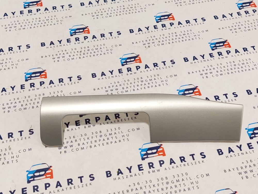 BMW E46 sedan touring coupe cabio ezüst mûszerfal LCM díszléc dekorléc dekor 1. kép