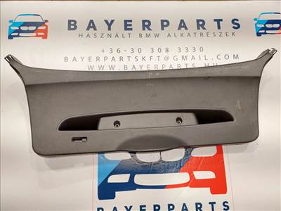 BMW E81 E87 fekete csomagtér ajtó borítás kárpit