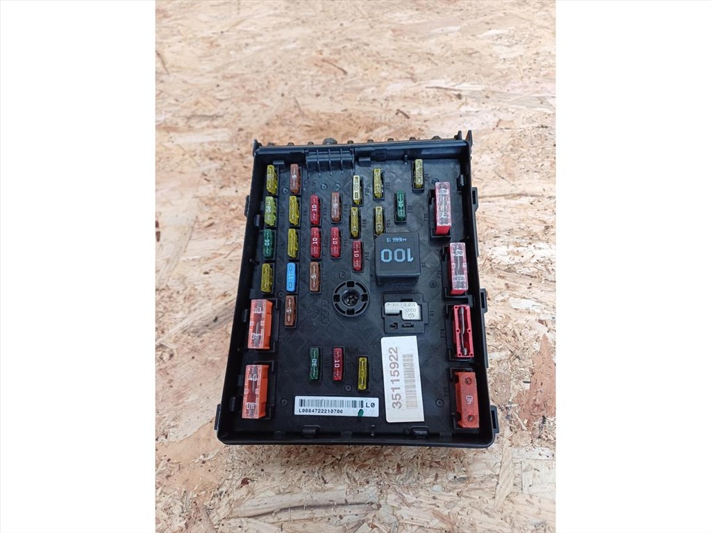 Vw Passat B6 (2005-2011)  Biztosíték Tábla 1. kép