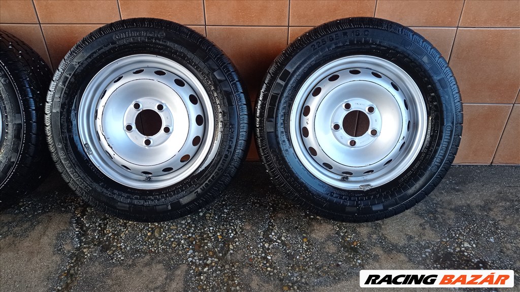 RENAULT MASTER 16" LEMEZFELNI 5X130 TÉLI 225/65R16C GUMIVAL OLCSÒN!!! 3. kép