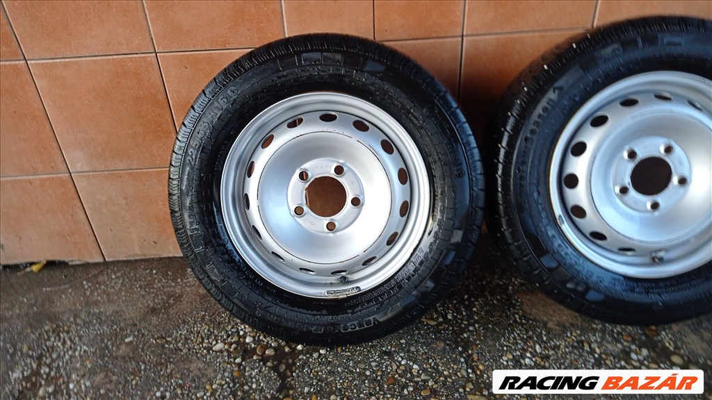 RENAULT MASTER 16" LEMEZFELNI 5X130 TÉLI 225/65R16C GUMIVAL OLCSÒN!!! 4. kép