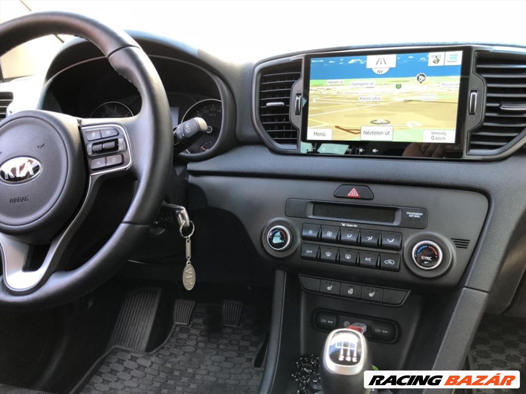 KIA Sportage CarPlay Multimédia Android GPS Navigáció Rádió Tolatókamerával 2. kép