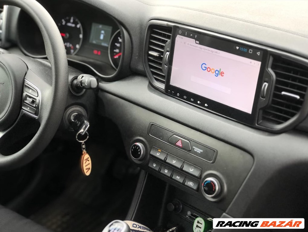 KIA Sportage CarPlay Multimédia Android GPS Navigáció Rádió Tolatókamerával 6. kép