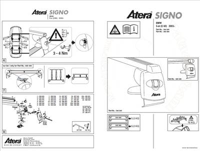 BMW 5 2003-2010 E60/E61 - Tetőcsomagtartó szett acél, zárható (4 ajtós)*