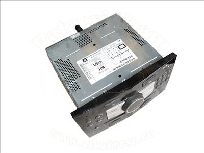 Opel Astra H 2003-2012 - rádió és cd lejátszó, CD30, GRUNDIG, zongorafekete, 07-, jelölés: CS/HR/RX