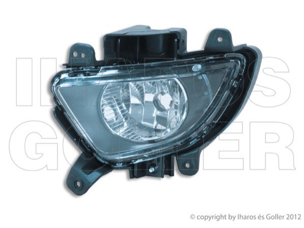 Hyundai I30 2007-2011 - Ködlámpa H27/2 bal (Cseh gyártás) TYC 1. kép