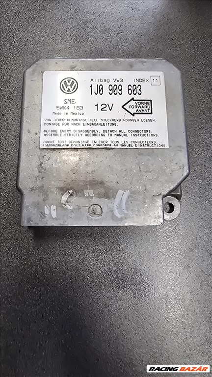 Légzsák indító elektronika  1j0909603 1. kép