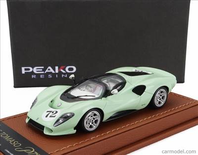 DE TOMASO P72 N 72 RACING 2020 VERY LIGHT GREEN