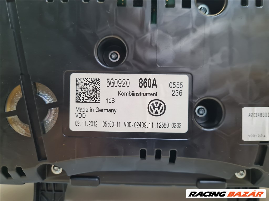 Volkswagen Golf VII kilóméteróra  5g0920860a 10. kép