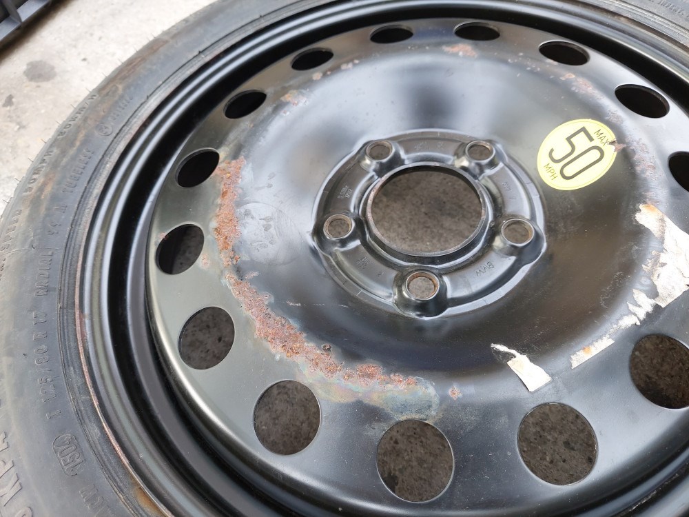 BMW E46 E90 stb. 17&quot; mankókerék szükség pótkerék 2. kép