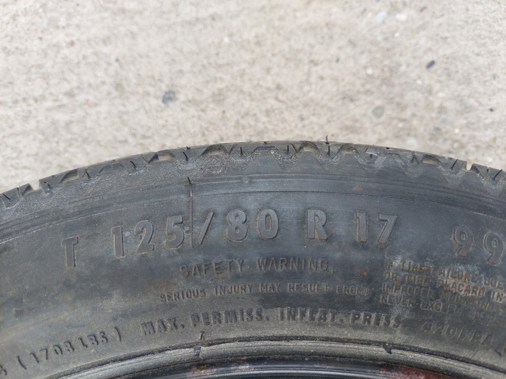BMW E46 E90 stb. 17&quot; mankókerék szükség pótkerék 3. kép