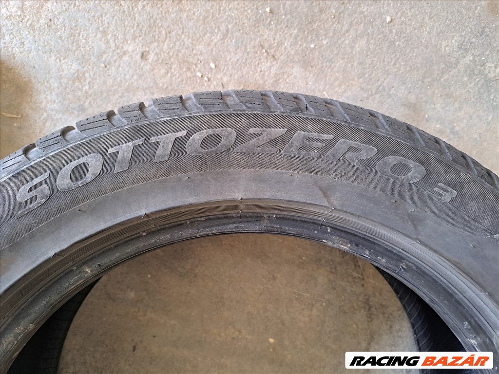 4db 225/55 R18 Pirelli Winter Sottozero 3 használt téli gumi eladó!!! (DOT2019,30hét) 4. kép