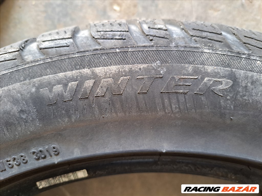 4db 225/55 R18 Pirelli Winter Sottozero 3 használt téli gumi eladó!!! (DOT2019,30hét) 5. kép