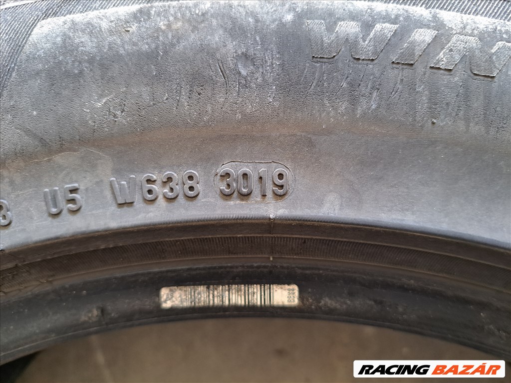 4db 225/55 R18 Pirelli Winter Sottozero 3 használt téli gumi eladó!!! (DOT2019,30hét) 7. kép