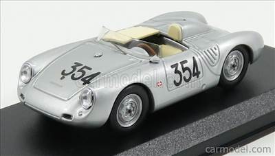 PORSCHE 550RS SPIDER N 354 MILLE MIGLIA 1957 HEINZ SCHILLER